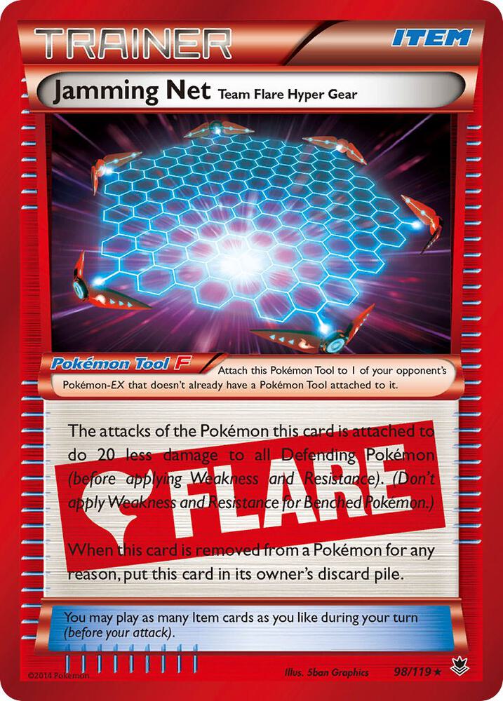 Jamming Net 98/119 card from XY - Phantom Forces