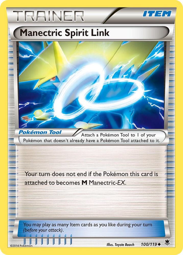 Manectric Spirit Link 100/119 card from XY - Phantom Forces