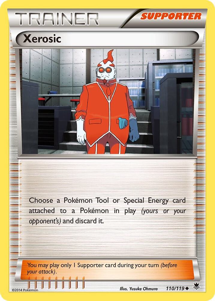 Xerosic 110/119 card from XY - Phantom Forces