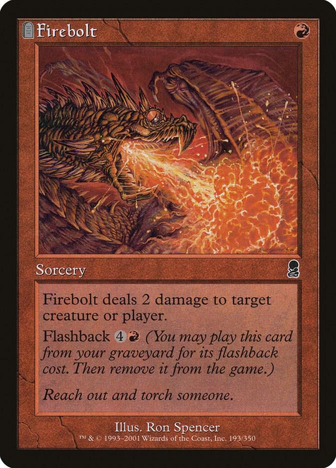Firebolt 193 card from Odyssey