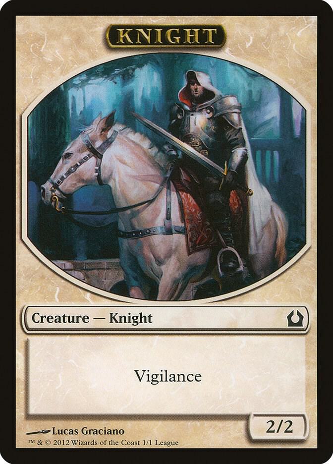 Knight Token 1 card from League Promos