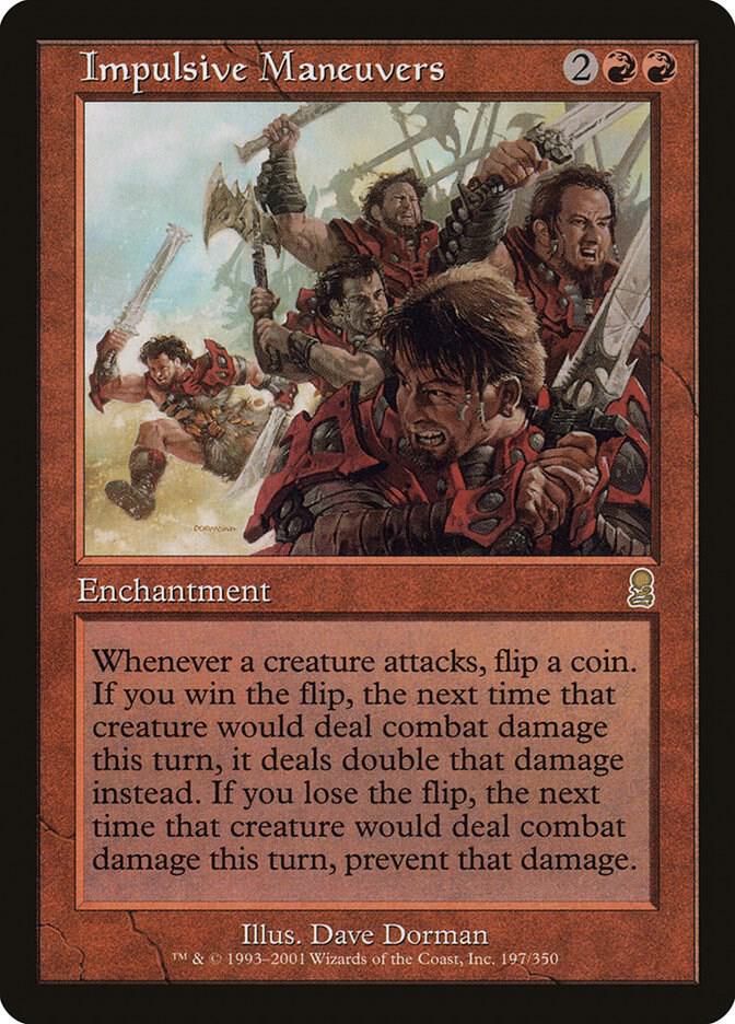 Impulsive Maneuvers 197 card from Odyssey