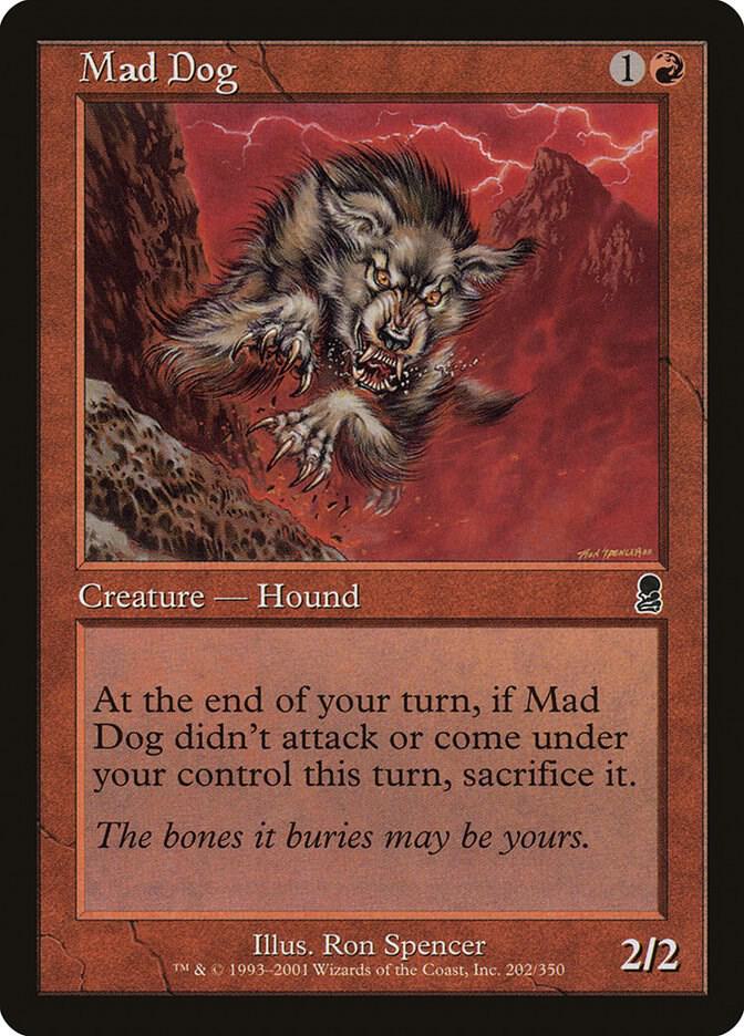 Mad Dog 202 card from Odyssey