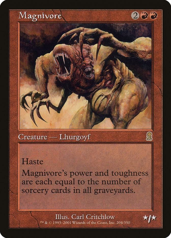 Magnivore 204 card from Odyssey