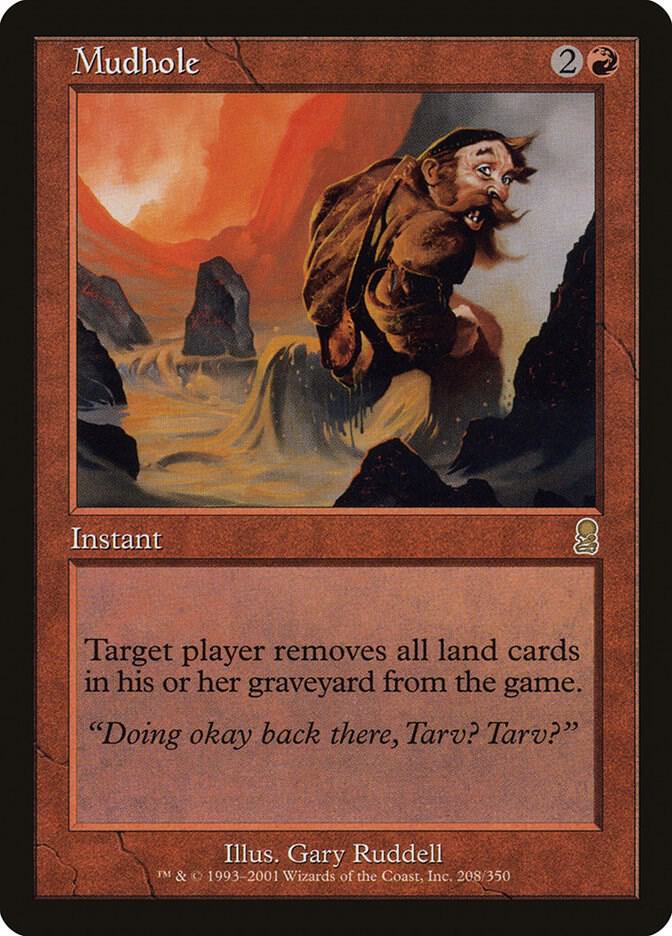 Mudhole 208 card from Odyssey