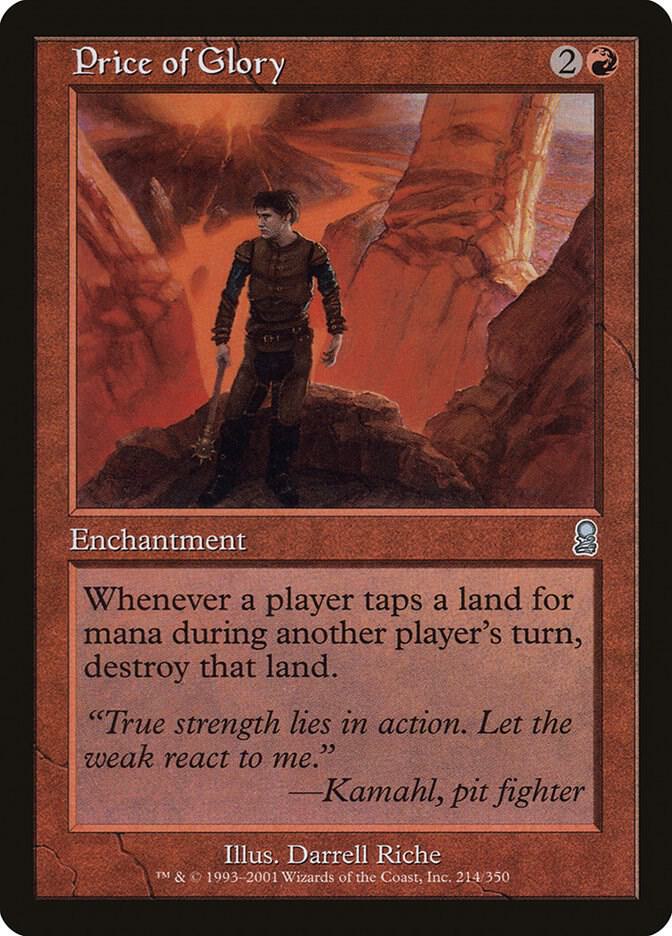 Price of Glory 214 card from Odyssey