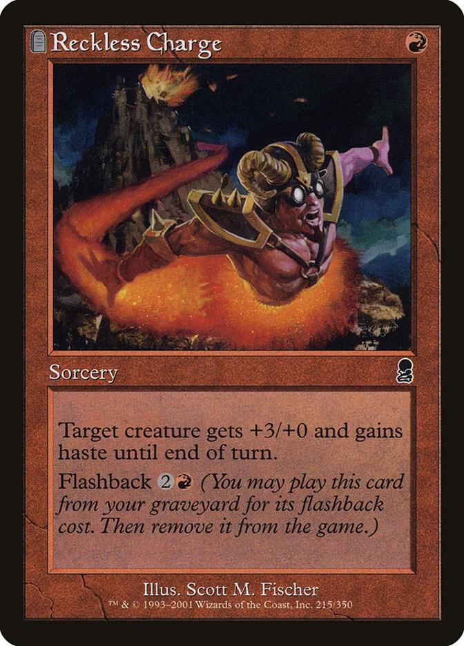 Reckless Charge 215 card from Odyssey