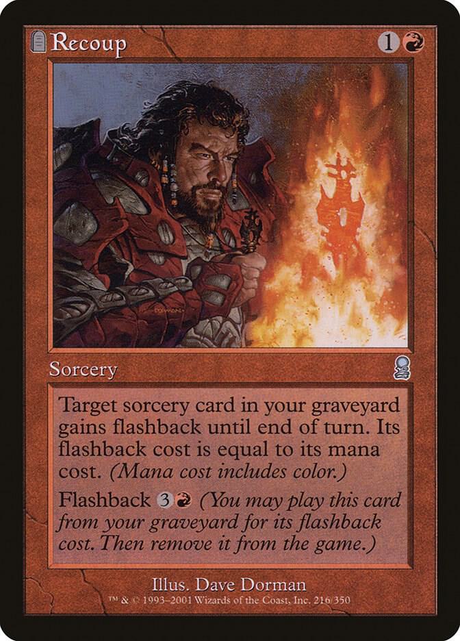 Recoup 216 card from Odyssey