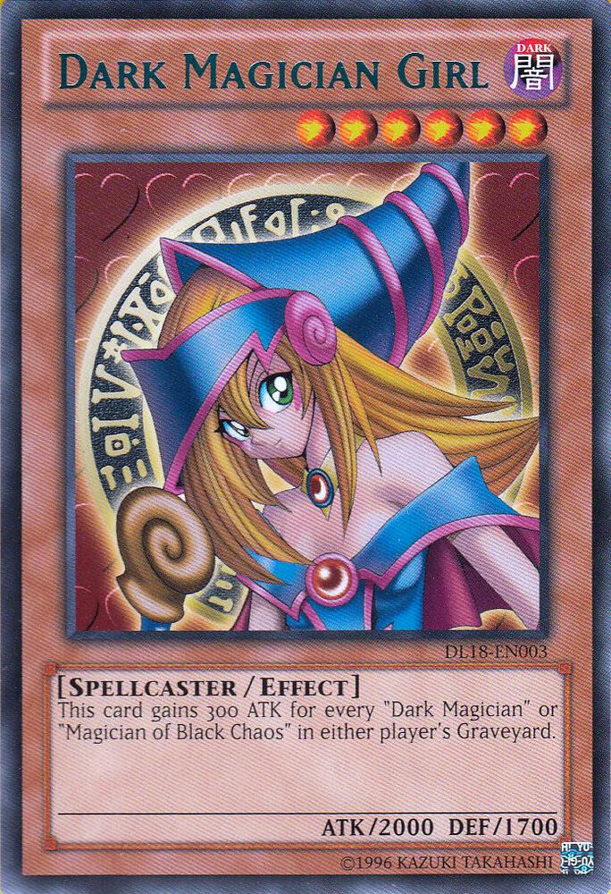 Dark Magician Girl (Green) DL18-EN003 card from Duelist League Promo