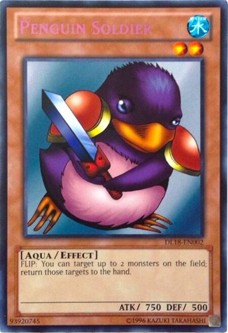 Penguin Soldier (Purple - DL18) DL18-EN002 card from Duelist League Promo