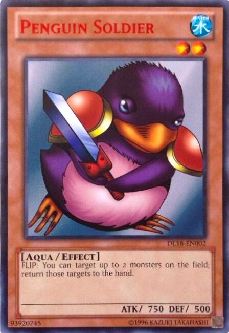 Penguin Soldier (Red - DL18) DL18-EN002 card from Duelist League Promo