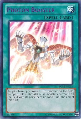 Photon Booster (Purple) DL18-EN013 card from Duelist League Promo