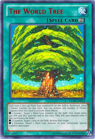 The World Tree (Red) DL18-EN012 card from Duelist League Promo