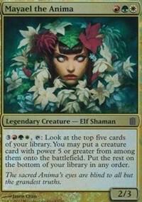 Mayael the Anima (Commander's Arsenal) card from Oversize Cards