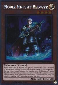Noble Knight Bedwyr NKRT-EN002 card from Noble Knights of the Round Table Box Set