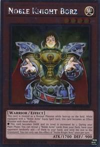 Noble Knight Borz NKRT-EN009 card from Noble Knights of the Round Table Box Set
