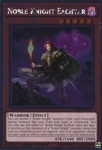 Noble Knight Eachtar NKRT-EN011 card from Noble Knights of the Round Table Box Set
