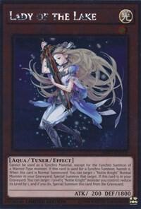 Lady of the Lake NKRT-EN013 card from Noble Knights of the Round Table Box Set