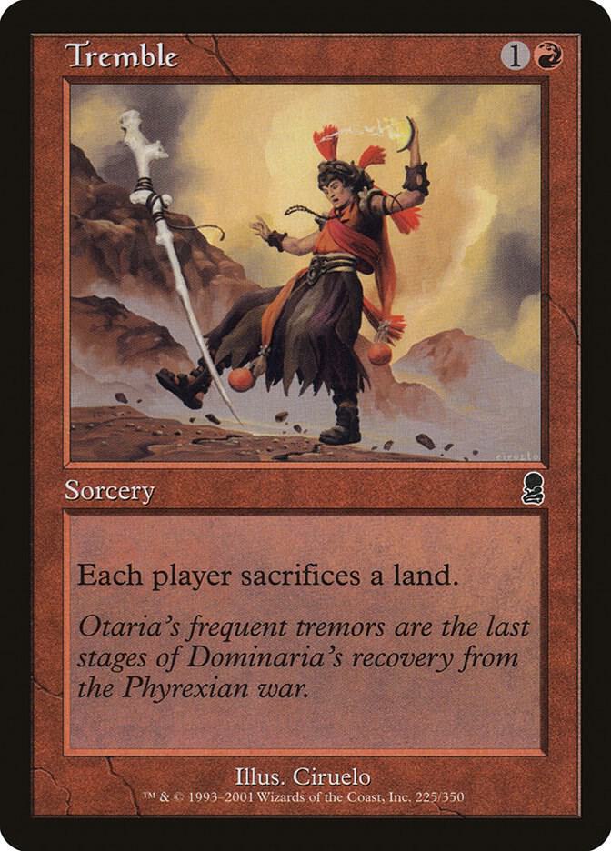 Tremble 225 card from Odyssey