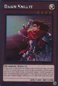 Dawn Knight NKRT-EN016 card from Noble Knights of the Round Table Box Set