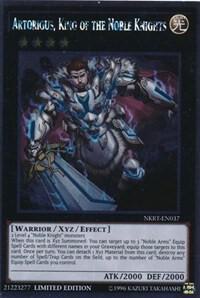 Artorigus, King of the Noble Knights NKRT-EN037 card from Noble Knights of the Round Table Box Set