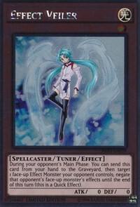 Effect Veiler NKRT-EN039 card from Noble Knights of the Round Table Box Set
