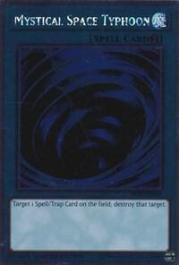 Mystical Space Typhoon NKRT-EN040 card from Noble Knights of the Round Table Box Set