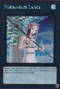 Forbidden Lance NKRT-EN042 card from Noble Knights of the Round Table Box Set