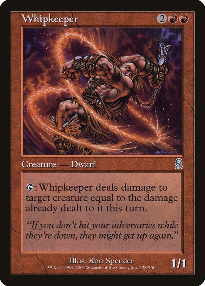 Whipkeeper 228 card from Odyssey