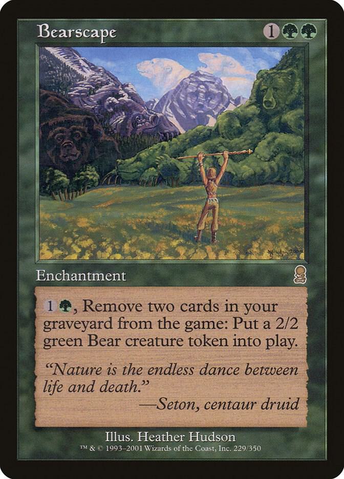 Bearscape 229 card from Odyssey