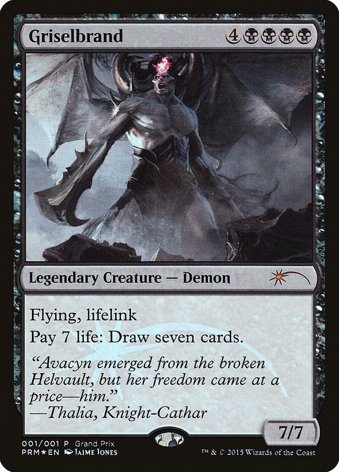 Griselbrand 1 card from Grand Prix Promos