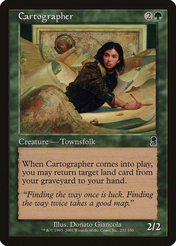 Cartographer 232 card from Odyssey