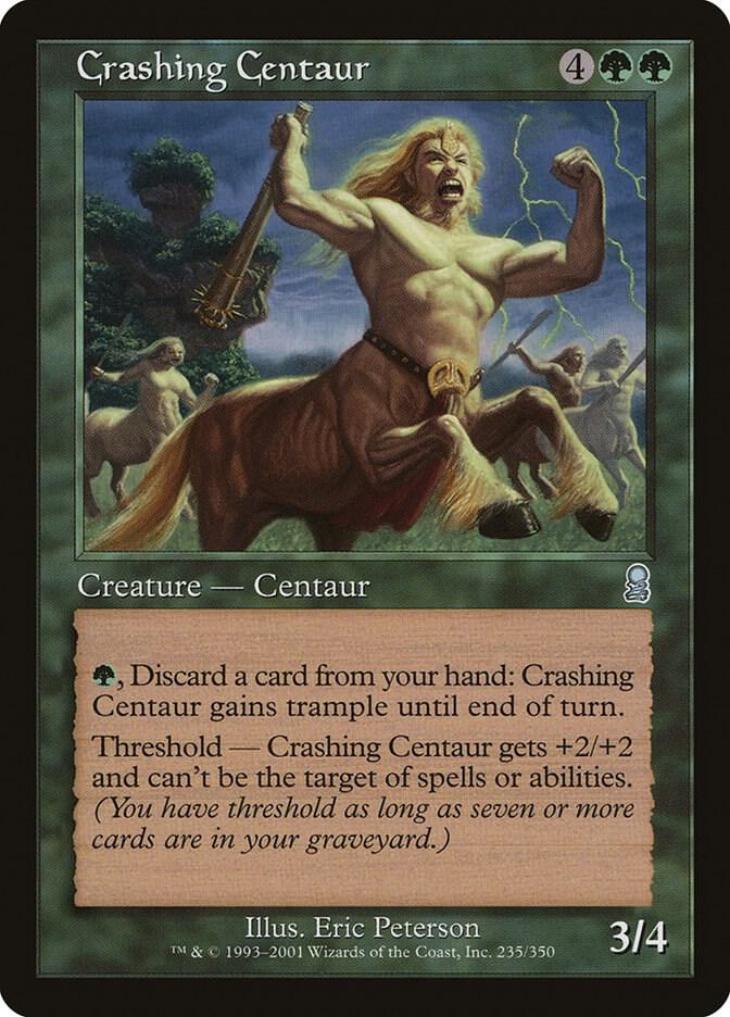 Crashing Centaur 235 card from Odyssey