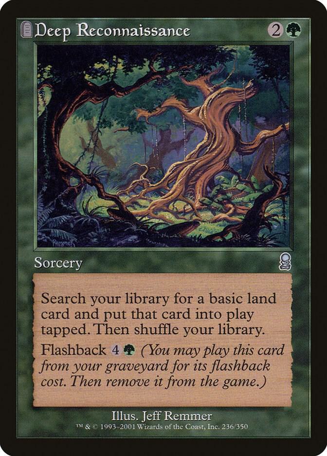 Deep Reconnaissance 236 card from Odyssey