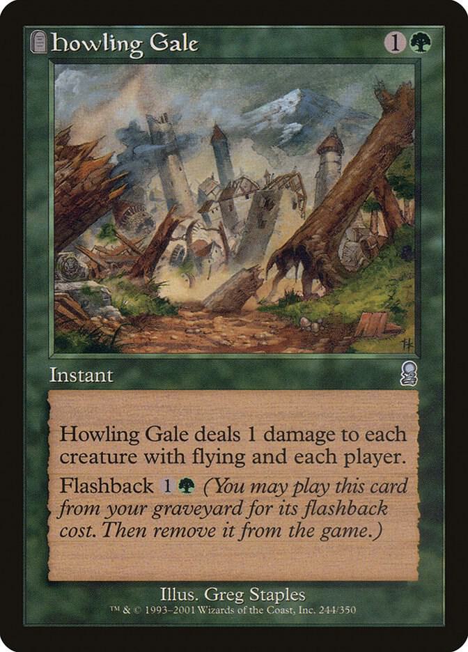 Howling Gale 244 card from Odyssey