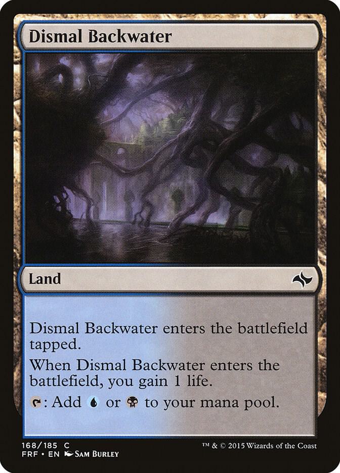 Dismal Backwater 168 card from Fate Reforged