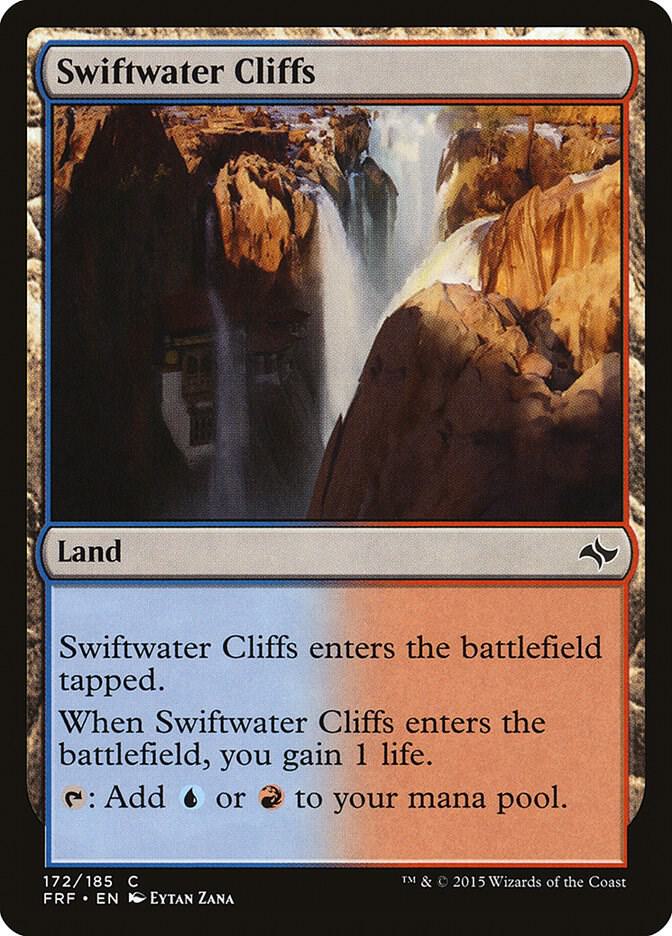 Swiftwater Cliffs 172 card from Fate Reforged