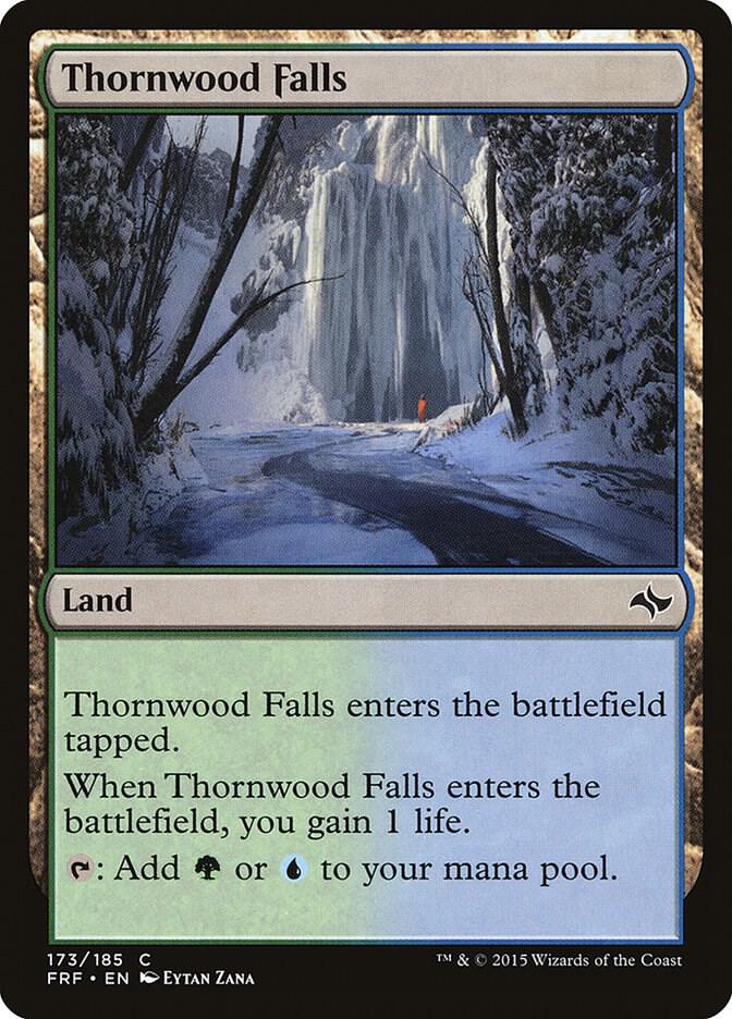 Thornwood Falls 173 card from Fate Reforged