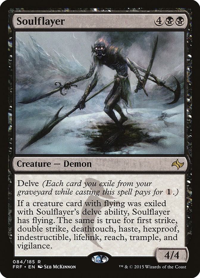 Soulflayer 84 card from Fate Reforged