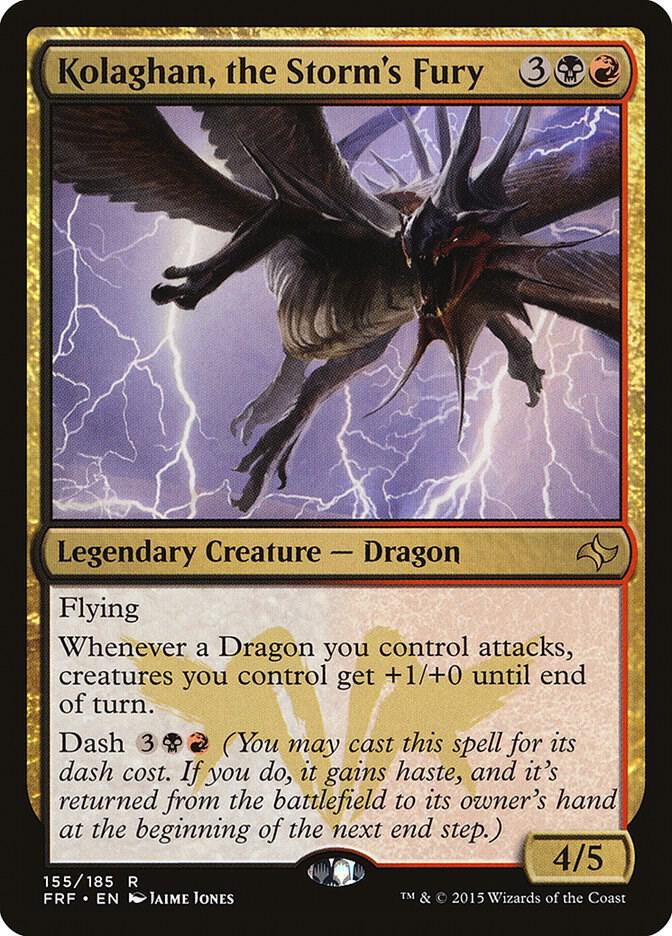 Kolaghan, the Storm's Fury 155 card from Fate Reforged