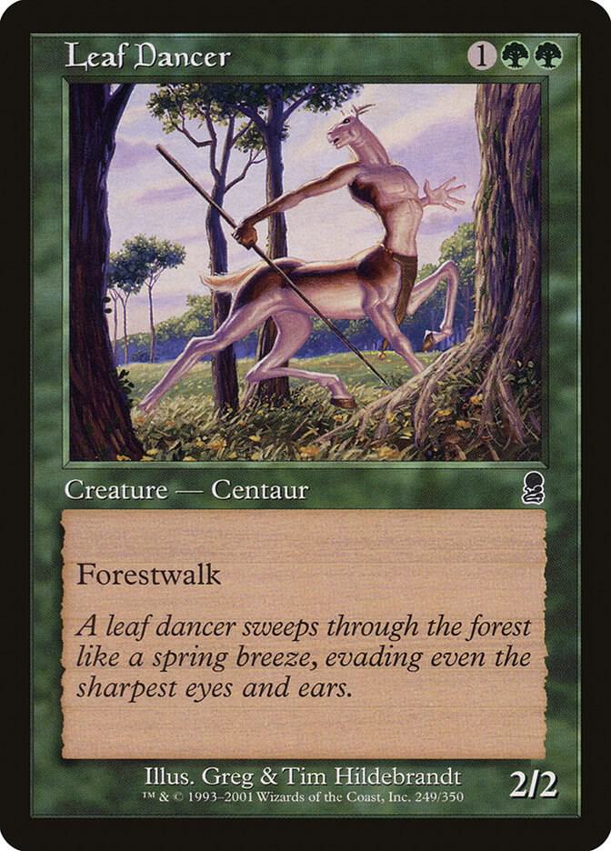 Leaf Dancer 249 card from Odyssey