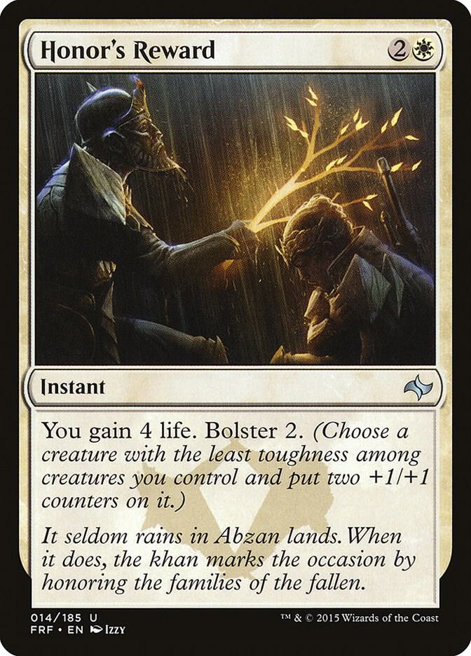 Honor's Reward 14 card from Fate Reforged