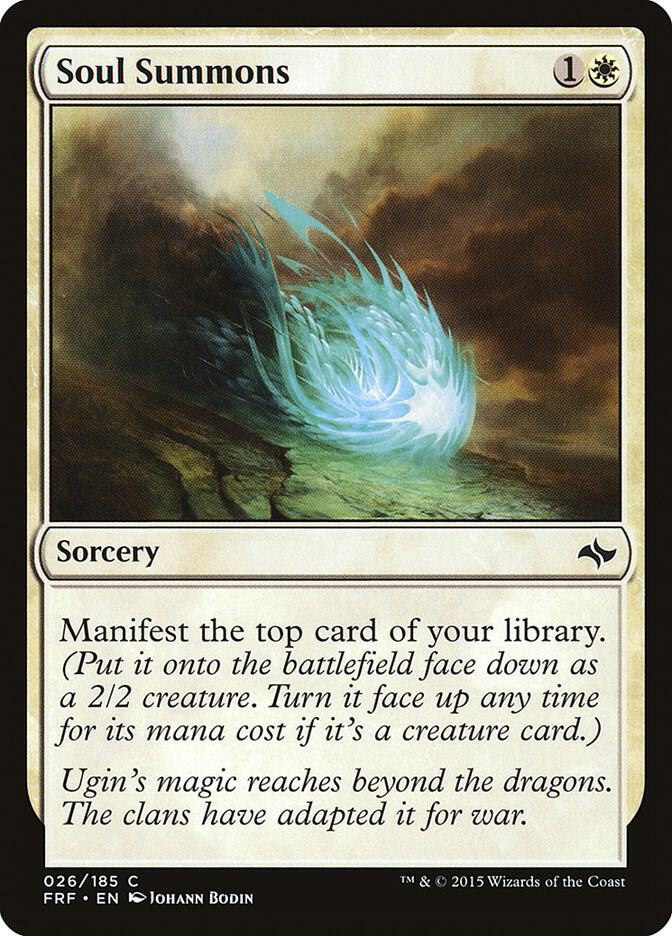 Soul Summons 26 card from Fate Reforged