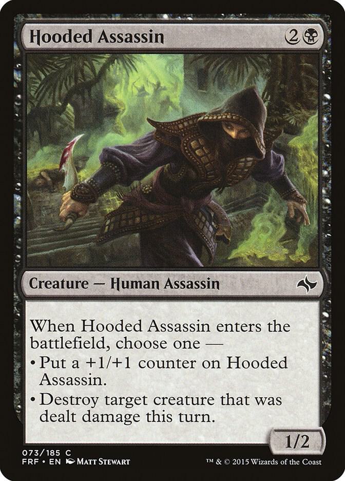 Hooded Assassin 73 card from Fate Reforged