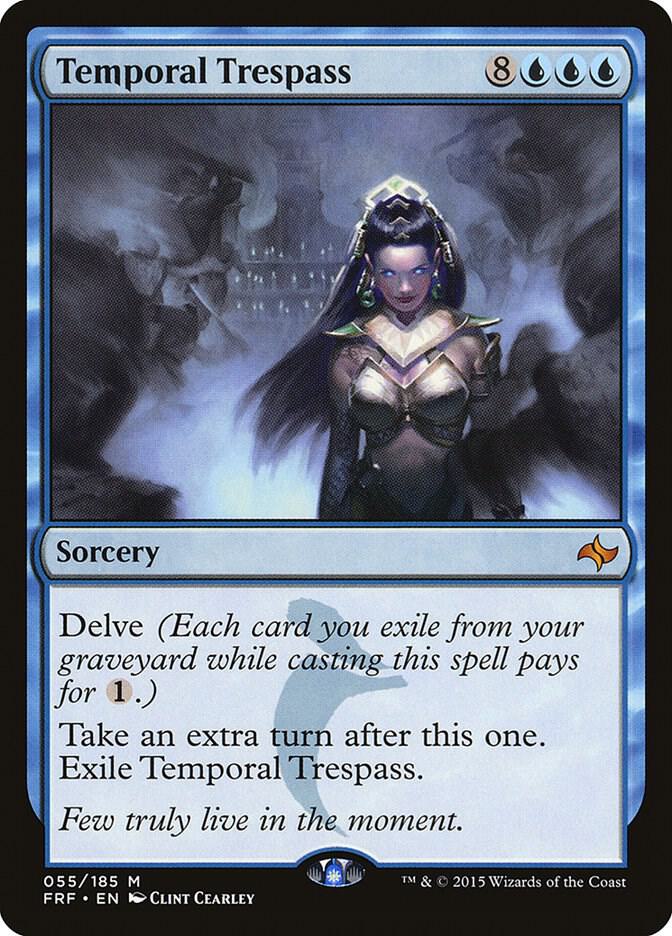 Temporal Trespass 55 card from Fate Reforged