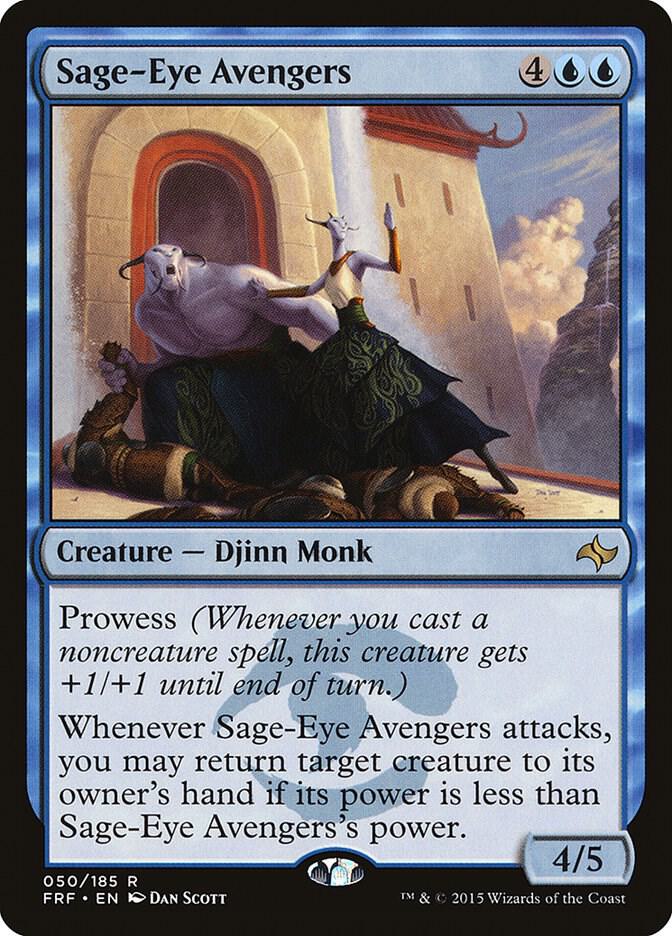 Sage-Eye Avengers 50 card from Fate Reforged