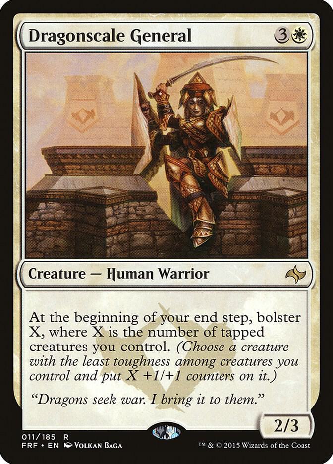 Dragonscale General 11 card from Fate Reforged