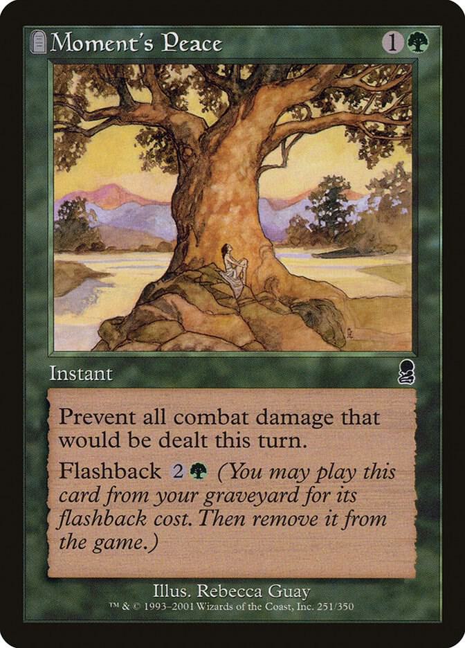 Moment's Peace 251 card from Odyssey