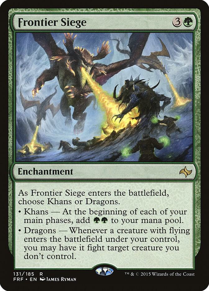 Frontier Siege 131 card from Fate Reforged