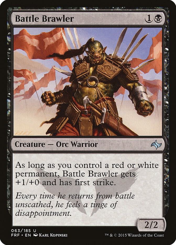 Battle Brawler 63 card from Fate Reforged